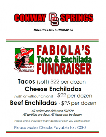 Juniors participate in first-ever Mexican food fundraiser