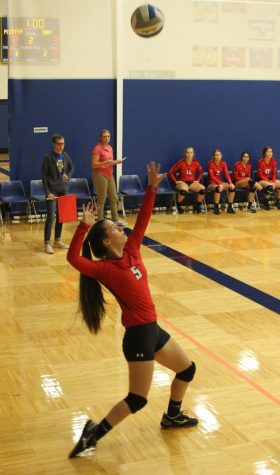 Volleyball girls compete at Chaparral