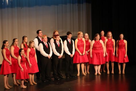 Conway Springs Cardinalaires perform at the High School concert on December 13th. 