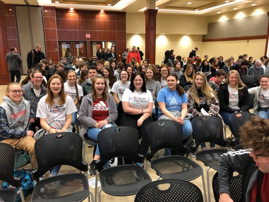 On Feb. 19, CSHS took student journalists to compete in Regional KSPA. Depending on the results, these 13 students have the opportunity to continue to State if they place or receive honorable mention. “I recommend it 100%,” senior Jayden Stanley said. “You get a break from school and it gives you more experience with writing.”