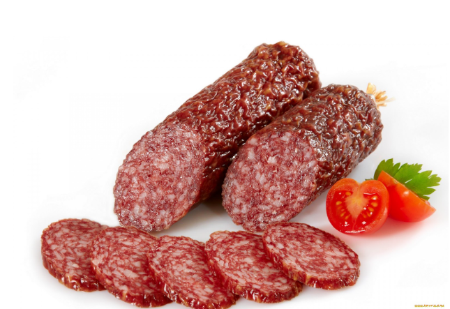 Regular salami - not celebrity salami - contributed by Wikimedia Commons
