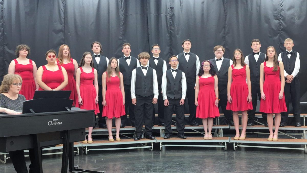 Regional solos and ensembles were held April 6 at Butler Community College. The Cardinalaires sang “I Believe” by Mark Miller and received a I rating. 