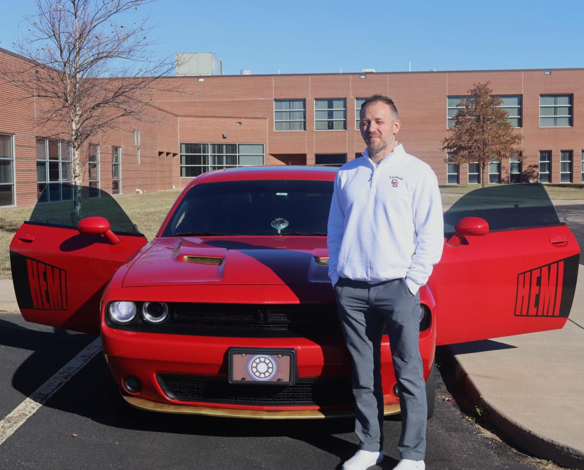 Business teacher Mr. Gower - 2016 Muscle Car
"I like to customize my car because it is fun."