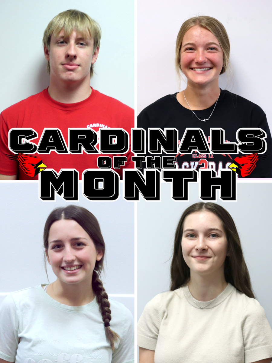 Cardinals of the Month Sponsored by The Daily Scoop