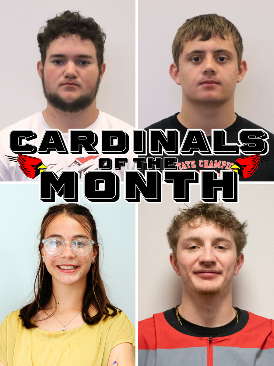 April Cardinals of the Month sponsored by Pampered Chef - Michelle Leddy